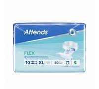 80 x Attends Flex 10 XL | 4 Packs of 20