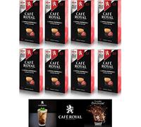 80 x CAFE ROYAL - DOPPIO ESPRESSO COFFEE - ALUMINIUM CAPSULES for the NESPRESSO®* - SYSTEM - Intensity 11 | Switzerland