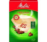 80 x Filter Bags/Coffee Filters ´Melitta Original 102´ (Natural Brown/3 Flavour Zone Filters)
