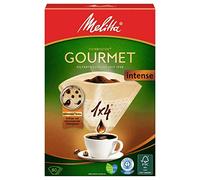 '80 x Filter Bags/Melitta Gourmet 1X4 Coffee Filter (Size 4) Intense (Brown/Natural 3 - Aroma Zones)