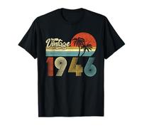 80 Years Old Vintage Born in 1946 Funny 80th Birthday Gifts T-Shirt