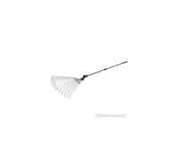 800 - 1500mm Telescopic Rake - telescopic rake silverline 228465 adjustable garden leaf lawn 800 1500mm gardening