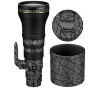 800 6.3 Lens Skin Vinyl Wrap Film Camera Protective Sticker for Nikon Z 800mm F6.3 VR S Protector Coat Accessories for NIKKOR(Cross Gray)