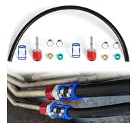 800-671 A/C line Splice Connector Splicer Coupler Kit for 3/8" Hose - Heavy-Duty Easy Install AC Air Conditioning Repair Kit