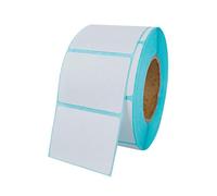 800 Counts Thermal Label Oil and Water Resistant Adhesive White Sticker Scratch Resistant Food Label Heat Adhesive Label for White Address Logistics and Packaging