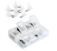 800 Fans 20D Premade Volume Eyelash Extensions - Thin Base Easy Applicator for Beginners, Natural Fluffy Look for Daily Wear & Special Events, 8-15mm Mixed Lengths D Curl Handmade Lashes