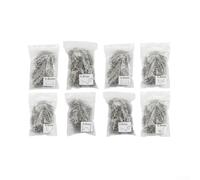 800 Hot Staples Plastic Welding Repair Kit for Car Bumper, 8 Types Including Flat/Wave/Corner Staples, Stainless Steel Welding Nails for Thermal Stapler