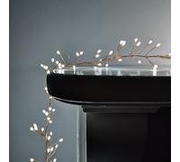 800 LED 5.5m Premier Christmas Indoor Outdoor Multifunction Wire Cluster Lights with Timer in Cool White