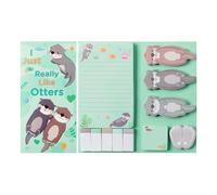 800 Pcs Cartoon Memo Paper Sticky Notes Sticky Notes Paper Tabs Book Pages School Conference Supplies