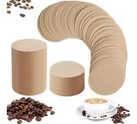 800 Pcs Coffee Filters Papers, 64mm/2.5" Unbleached Round Coffee Filters Paper Filters Replacement Paper Filters Compatible with Aeropress Coffee Makers/Espresso Maker
