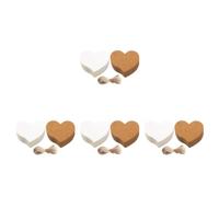 800 Pcs Heart Paper Gift Tags with String, Blank Hanging Labels