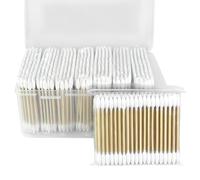 800 Pcs Pointed Tip Cotton Swabs - Double Precision Bamboo Stick Swabs - Pointed Cotton Swabs for Nails, Makeup