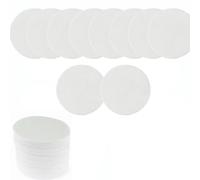 800 Pcs Premium Coffee Filter Paper - Round Fast Flow for Espresso and Drip Machines White