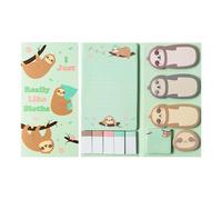 800 Pcs Sticky Notes Cartoon Memo Paper Self Adhesive Labels, Computer Notebook Calendar Planner for Fridge Colorful Sticky Notes