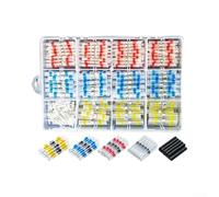 800 PCS Waterproof Heat Shrink Solder Connectors Kit, 7-Color Assorted