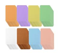 800 Pieces 3.5" x 2.1" Index Cards, Thick Blank Flash Card for Studying, Double Side Colored Note Cards Flashcards for Art Sketching Writing Recording Home Office Supplies