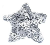 800 Pieces Easy Fix Washers, 35mm Diameter Galvanised Steel Fixing Washers for Insulation Thermoboard Backer Boards (800, Claw washer)