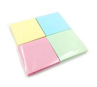 800 Square Shaped Sticky Notes Pads - Pastel Colours (76x76mm) Set of 8 (100 Sheets Each) - Colourful Removable Adhesive Memo Pads in Blue, Pink, Green, Yellow | Office, Home & School Uses