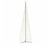 (800 x 230 cm) vidaXL Christmas Cone Tree LED Tree Display Christmas Decoration 500 LEDs