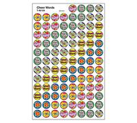 800 x Cheer Words, SuperSpot Reward School Stickers