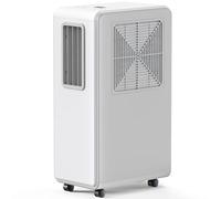 8000 BTU Air Conditioner, 4 in 1 Portable Air Conditioner, Dehumidifier, Fan, Air Purification for 150-300 sq.ft, Ultra Quiet, 24H Timer Cooling for Home [Energy Class A]