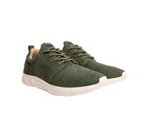 8000Kicks Explorer V2 | The First 100% Waterproof and Vegan Hemp Shoe | Lightweight and Robust Women's and Men's Trainers, dark green, 9 UK