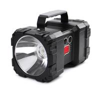 8000LM 500W Dual Head LED Super Bright Spotlight USB Rechargeable Powerful Searching Light Searchlight Work Light 3 Modes LED Flashligh
