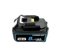 8000mAh 18V lithium battery for electric tools, compatible with Makita BL1815N, BL1820B, BL1830B, BL1840B, BL1850B, BL1860B replacement batteries(1PCS-8.0Ah)