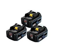 8000mAh 18V lithium battery for electric tools, compatible with Makita BL1815N, BL1820B, BL1830B, BL1840B, BL1850B, BL1860B replacement batteries(3PCS-8.0Ah)