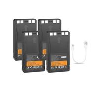 8000mAh LIT-22 Rechargeable Battery，Compatible For SPYPOINT，For Flex-M, Flex G-36, Flex-Plus, Flex-S Hunting Camera(4 Pcs Battery)