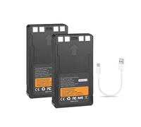 8000mAh LIT-22 Rechargeable Battery，Compatible For SPYPOINT，For Flex-M, Flex G-36, Flex-Plus, Flex-S Hunting Camera(2 Pcs Battery)