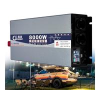 8000W Pure Sine Wave Power Inverter, DC 24V to 220V AC Converter for RV, Truck, Yacht - High Efficiency, Durable, Perfect for Off-Grid Power Solutions