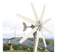 8000W Wind Turbine Generator Kit for Home Use - High Efficiency Breeze Power Wind Turbines, Ideal for Weather Stations, 12V Renewable Energy Solution, Eco-Friendly Energy Source