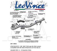 80023 Leovince Collectors Kit KTM 690 SMC R 2021