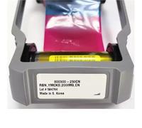 800300-250CN YMCKO color Ribbon cartridge 200 prints For zebra ZC100 ZC300 card printers Replacement Parts(2pcs 800300-250CN)