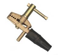 800A Heavy Duty Brass Ground Welding Clamp,High Conductivity Earth Clamp Screw Grip For Shipyard Auto Manufacturing(Brass)