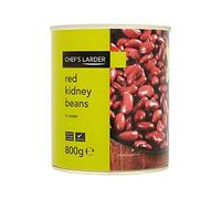 ( 800g Pack ) Chef's Larder Red Kidney Beans in Water 800g (Drained Weight 480g)