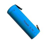 800mah 3.7V Lithium Rechargeable Battery AA. Compatible with Braun Oral-B. iO4, iO5, iO6, iO7, iO8, iO9, iO10, 6N, 7N, 8N, 9N Electric Toothbrush Rechargeable Type 3758 3759 3753 3776 3794(1pcs 750mah