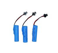 (800mah) 3pcs 3.7v 14500 Lithium Battery Pack With Protection Plate Sm Connector Toy Stunt Car Battery