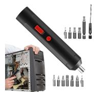 800mAh Cordless Electric Screwdriver Kit | 12 Battery Operated Multifunction Electric Screwdriver Set Repair Included | Ideal for Electronic Equipment, Toys, Repair