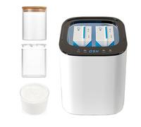 800ml Automatic Yogurt Maker, Probiotic Yoghurt Making Machine with Temperature Control, Glass Jars, Digital Electric Greek Yogurt Maker, Refrigerated Yoghurt Incubator for Home