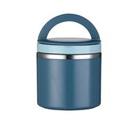 800ML Food Flask Stainless Steel Leak Proof Soup Flask for Hot Food Large Capacity Vacuum Insulated Food jar with Handle for School Office Picnic Travel Blue Insulated Food Jars Vacuum Insulated Food
