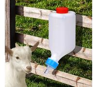 800ml Lamb Feeding Bottle Thickened Goat Feeder Bottles Hang Upside Down Livestock Milk Bottle with Measurements Fawns Nursing Bottles for Goat Lamb Fawns Nigerian Dwarf Doeling Dog Cat(1pc)