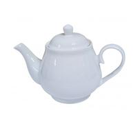 800ml PORCELAIN Traditional Tea Pot Teapot 2 CUP Coffee Pot H12cm x W8cm White