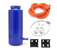 800ML Universal Radiator Coolant Tank Coolant Expansion Tank Cooling Catch Bottle Overflow Reservoir Aluminum Motorcycle Radiator Coolant Tank Cooler Radiator Motorbike