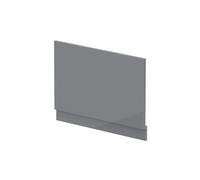 Balterley Bath MDF End Panel Plinth Gloss Cloud Grey 800mm Balterley Grey