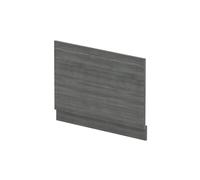 800mm Bath MFC End Panel & Plinth - Woodgrain Anthracite