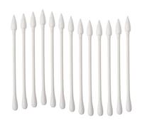 800pcs Cotton Buds Round & Pointed Paper Stick Ear Swabs for Makeup & Baby | Biodegradable paper sticks, safe & eco-friendly Perfect for ear cleaning, makeup touch-ups, baby grooming & pet care