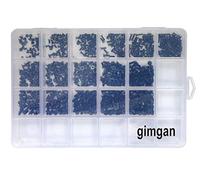 800Pcs Laptop Screws, M2 M2.5 M3 Notebook Computer PC Replacement Screw Kit Set for Sony DELL Samsung IBM HP Toshiba Motherboard SSD PC Fan Repair (16 Sizes)