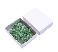 800Pcs Pearls Head Dressmaking Pins Metallic Dressmaker Pins Stainless Steel Pin For Fabric Quilting Sewing Tailoring Pearlized For Fabric Positioning